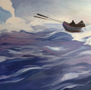 24" x 24"  Oil on canvas